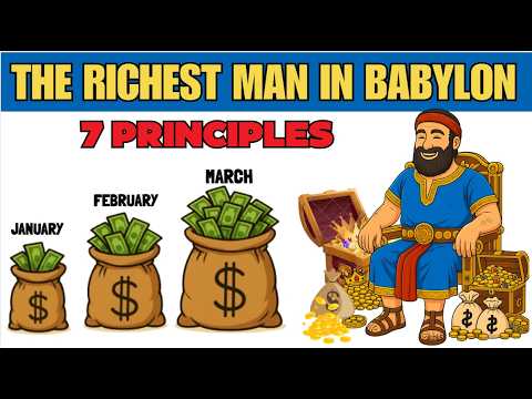 The 7 GOLDEN RULES for SAVING – The RICHEST MAN in Babylon.