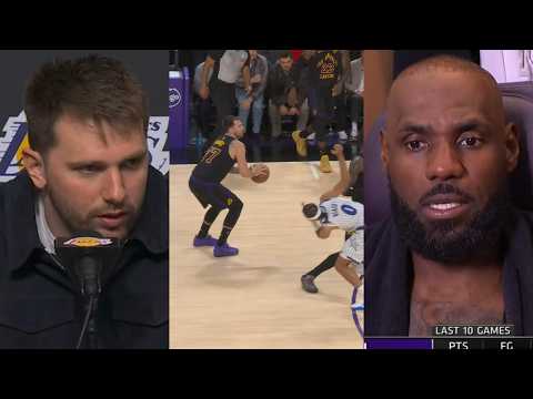 Luka Doncic and LeBron sound off on Luka passing up wide open game winner vs Magic
