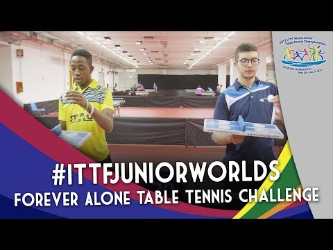 2017 #ITTFJuniorWorlds | Tunisia Stars' Forever Alone Table Tennis Challenge