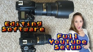 My FULL YouTube Setup - Camera's, Mic & Editing Software - Everything you need to know! (TheGebs24)