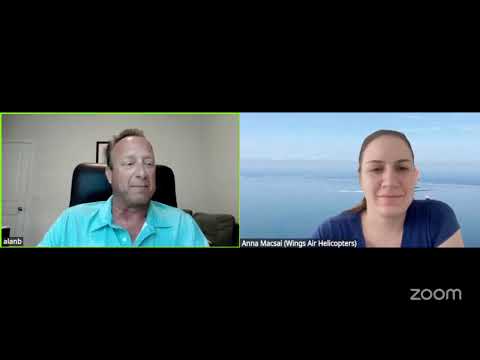 Golf Travel Guru Talks with Helicopter Pilot Entrepreneur in NYC Tourism