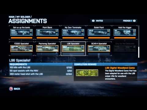 comment debloquer le scar h bf3