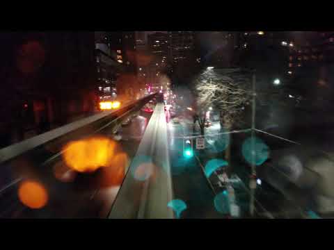 White Christmas Eve in Seattle