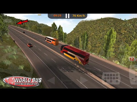 Up Hills | Fully Forest Road | ATUALIZACAO | World Bus Driving Simulator | Android Gameplay