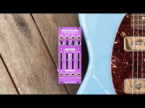 Guitar+Eurorack - Dreadbox Nostalgia 3-Stage Delay - on its own!!