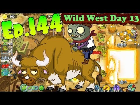 Plants vs. Zombies 2 - New Zombie Bull - Wild West Day 13 (Ep.144)
