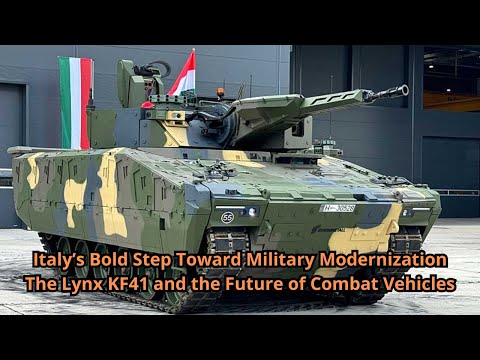 Italy’s Bold Step Toward Military Modernization The Lynx KF41 and the Future of Combat Vehicles