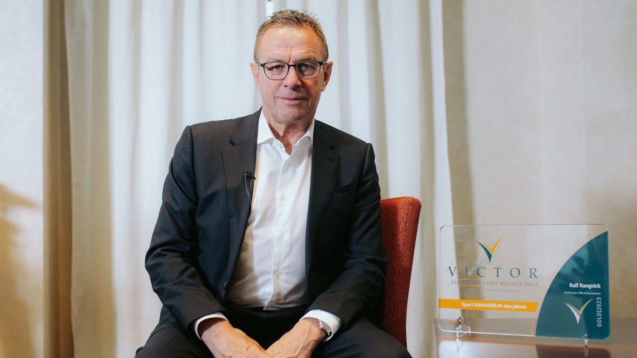 Ralf Rangnick ist Sport-Manager des Jahres | #VICTOR2023 – Österreichs Sport Business Preis