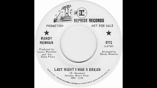 Randy Newman - Last Night I Had A Dream (single version)