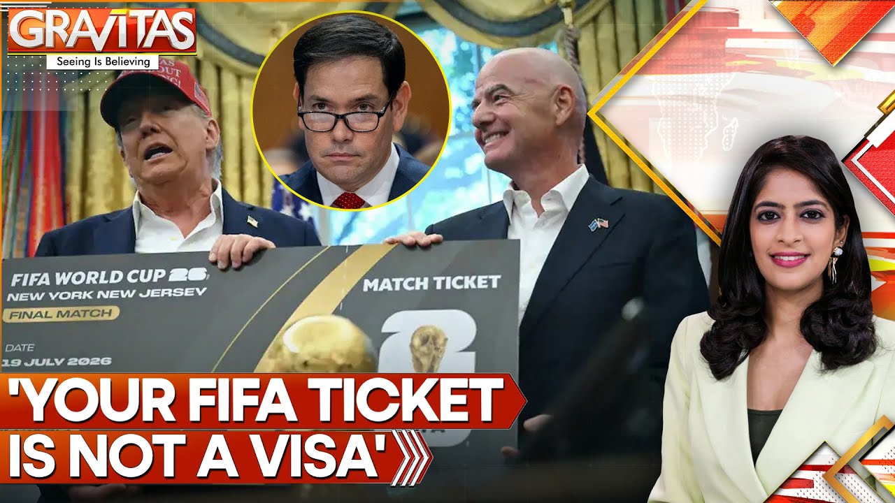 Trump Announces Fast-Track Visas for 2026 World Cup Ticket Holders: Rubio Issues Warning | GRAVITAS