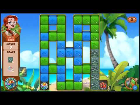 Lost Island Blast Adventure Level 1010 - NO BOOSTERS 🏝️ | SKILLGAMING ✔️