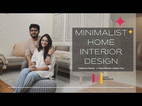 Minimalist Home Interior Design | 3 BHK Home | Vaishnavi Serene, Bangalore