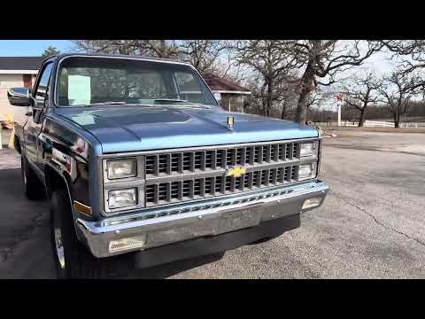 1982 Chevrolet C/K 10 (CC-1915331) for sale in Wilson, Oklahoma