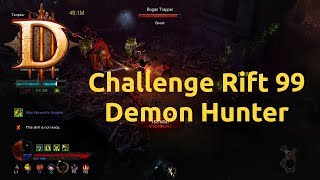 Diablo 3 - Challenge Rift - Challenge 99 - Demon Hunter - Completed