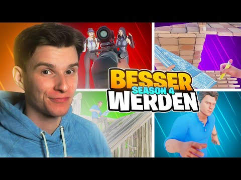 SO wirst du *BESSER* in Fortnite Season 4 Chapter 4! 👑 - (Besser werden in Fortnite)