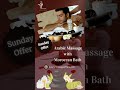 Sunday Is The Best Day For Massage Luxury Arab Spa Book Now With 50 OFF