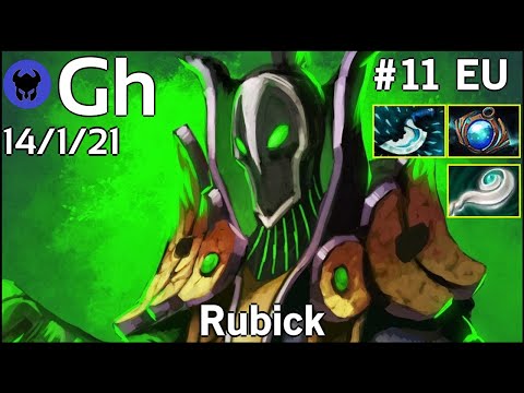 Support Gh [Liquid] plays Rubick!!! Ward spots shown! Dota 2 7.21
