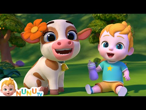 Lola the Cow Song! (La Vaca Lola) | Nursery Rhymes & Kids Songs | NuNu Tv