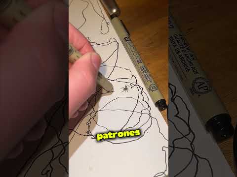 Siguió A Una Araña Por Todo El Lienzo… Y Pasó Esto 🕷️🎨