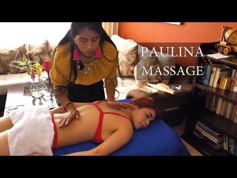 , title : 'PAULINA ASMR massage and energy healing by Paulina (soft spoken), head, back, face, arm, neck, sleep'