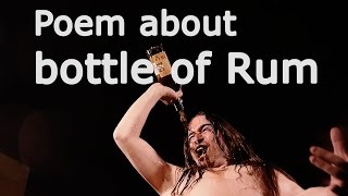 Video Báseň o flaši rumu | Poem about bottle of Rum