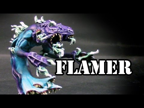 How to paint Flamers of Tzeentch