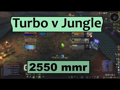 Rdruid Turbo vs Disc Jungle - 2550 MMR 3v3 Arena