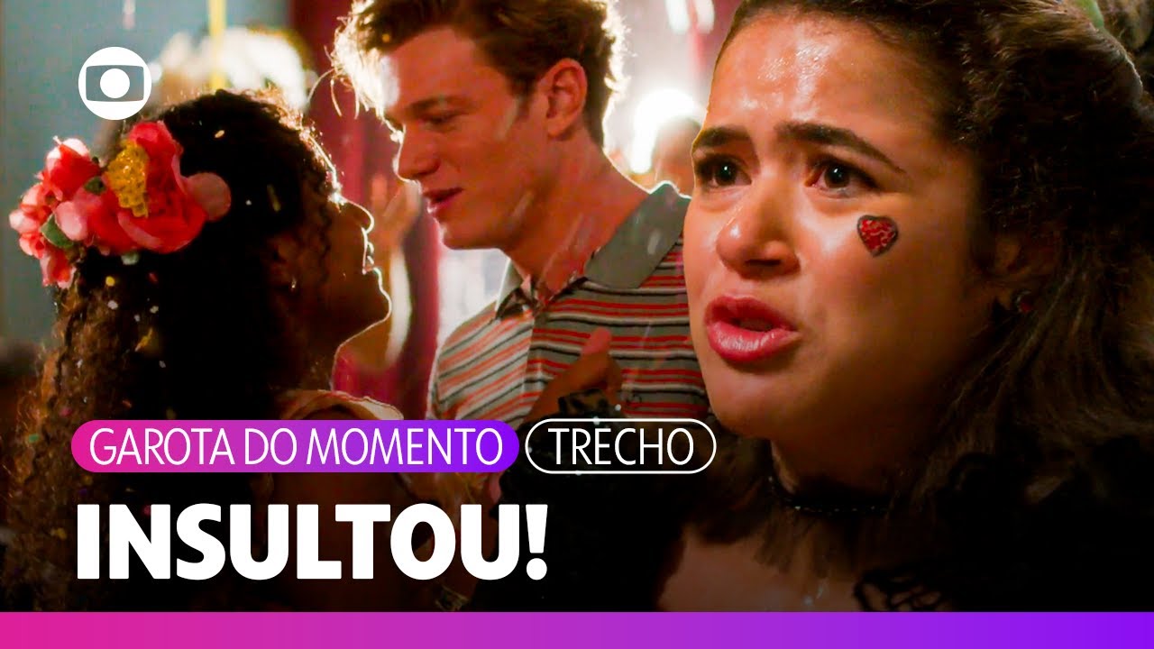 Bia insulta Beatriz ao vê-la com Beto e acaba passando mal! | Garota do Momento | TV Globo