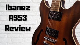 Video thumbnail for Is Ibanez Artcore AS53 Worth The Money? Review & Sound Demo by Best Guitars Now