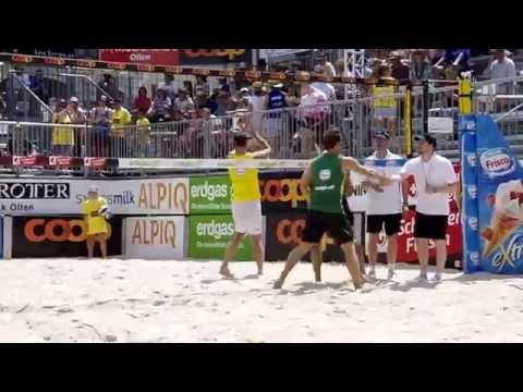 Coop Beachtour 2015 Olten Halbfinal Stadelmann/Sturzenegger vs. Sam O'Dea/Watson