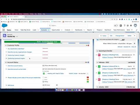 Account Scorecard Overview