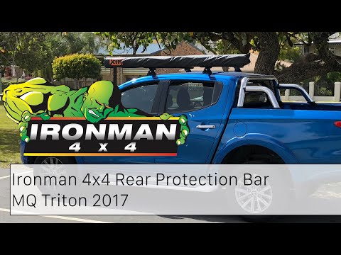 Ironman 4x4 Rear Protection Bar MQ Triton 2017