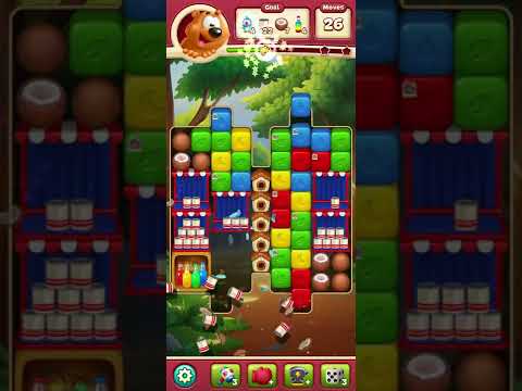 Toon Blast Level 6614 - NO BOOSTERS