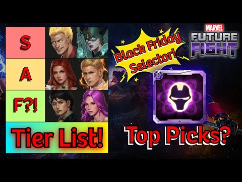 Transcended Selector Tier List 2025 – Black Friday Best Picks?! | Marvel Future Fight