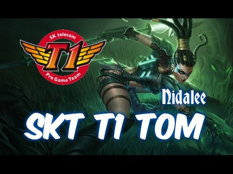 SKT T1 TOM NIDALEE vs Evelynn Jungle - LOL Korean SoloQ Patch 5.12