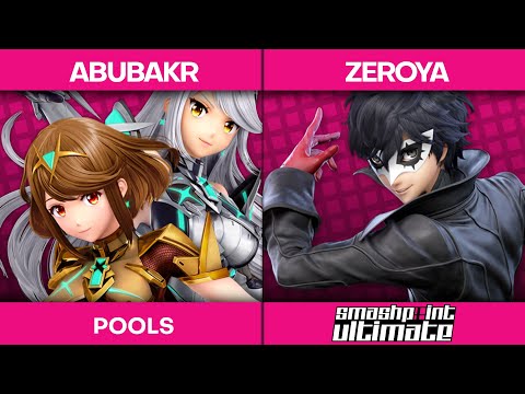 SmashPoint Ultimate 1 - WR2 Pools - zeroya (Joker) vs Abubakr (Pyra Mythra)