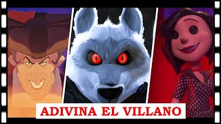 ADIVINA VILLANOS DE PELICULAS ANIMADAS - Test/Trivia