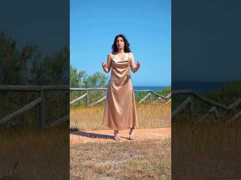 Slipdress reversibile trasformabile in cupro, lyocell, seacell #abbigliamentosostenibile #artisanal