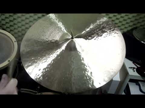 22 Rustico Ride, 2372g - Handcrafted cymbals by Craig Lauritsen
