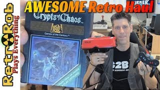 Retro and Modern Haul. Atari Games, Nintendo and More!