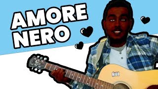 L&#39; Amore Nero. Cover + Tutorial. A. Mannarino. Chitarra Principianti Facile