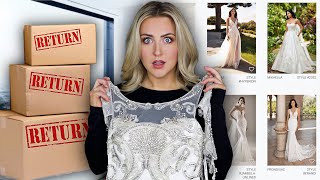 I Bought WEDDING DRESS Returns for CHEAP