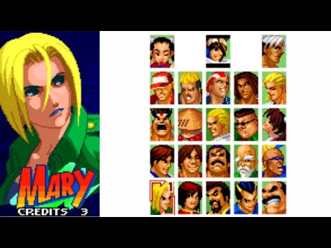 RB2 Strategy guide Blue Mary - Real Bout Fatal Fury 2 The Newcomers (Moves)