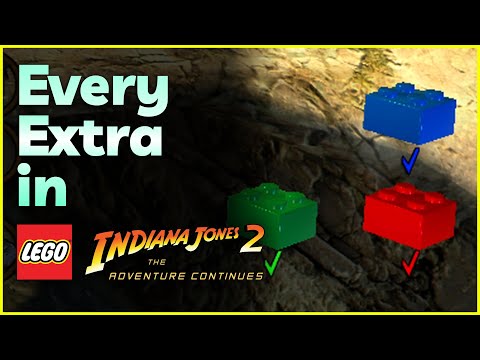 EVERY EXTRA in LEGO Indiana Jones 2: The Adventure Continues (2009)