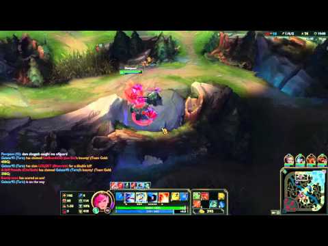 Jungling Vi with an OP Taric player top - League of Legends