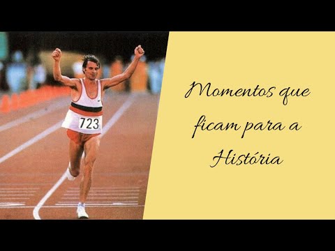 “Momentos que ficam para a História” – Carlos Lopes nos Jogos Olímpicos de 1984 (Maratona)