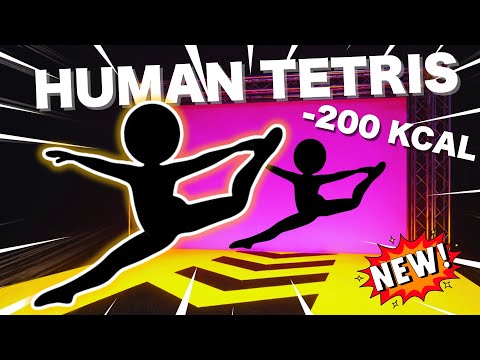 HUMAN TETRIS | Immersive Interactive Warm Up –200 kcal
