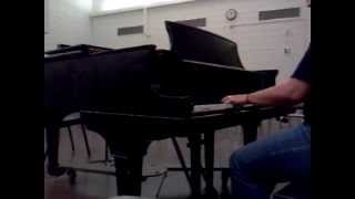 &quot;Never Let Go&quot; - David Crowder Band - Piano Cover