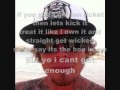 Kottonmouth Kings- take a bath lyrics on screen