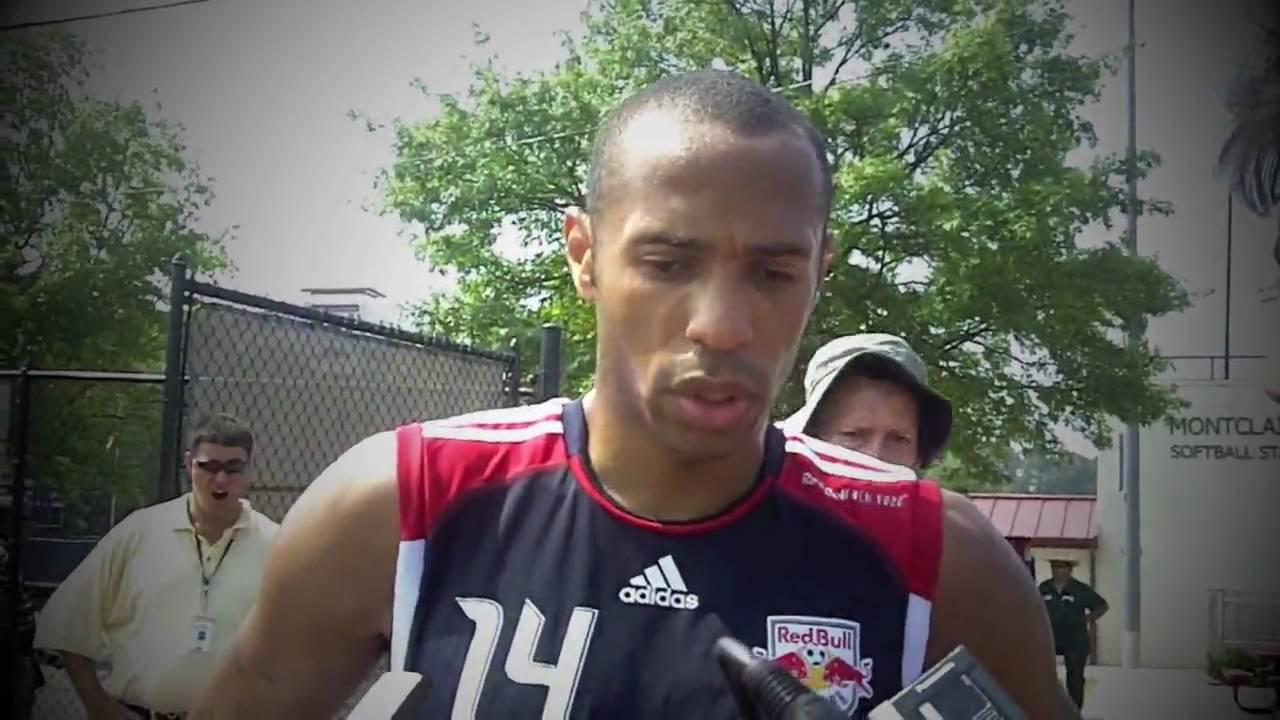 Thierry Henry: Post-Practice Media Scrum